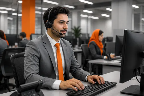 جملات مناسب برای پایان تماس با مشتری