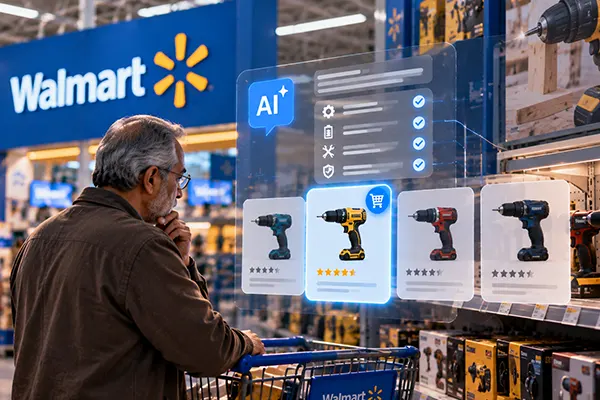 Walmart هنوز در حال آزمایش است
